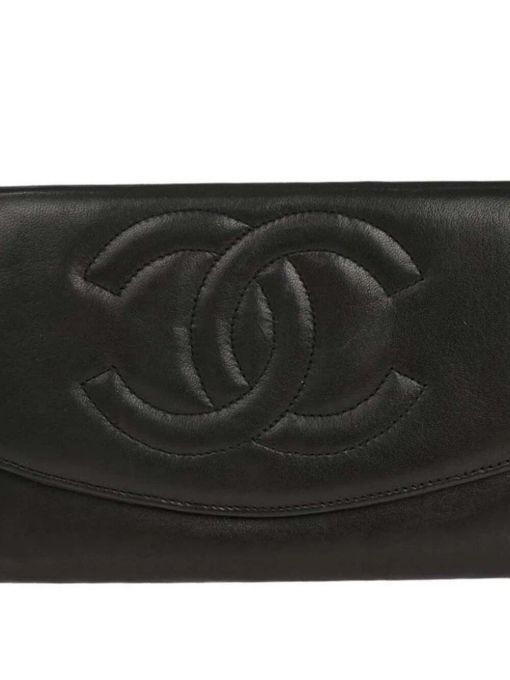 Chanel Wallet Black Lambskin